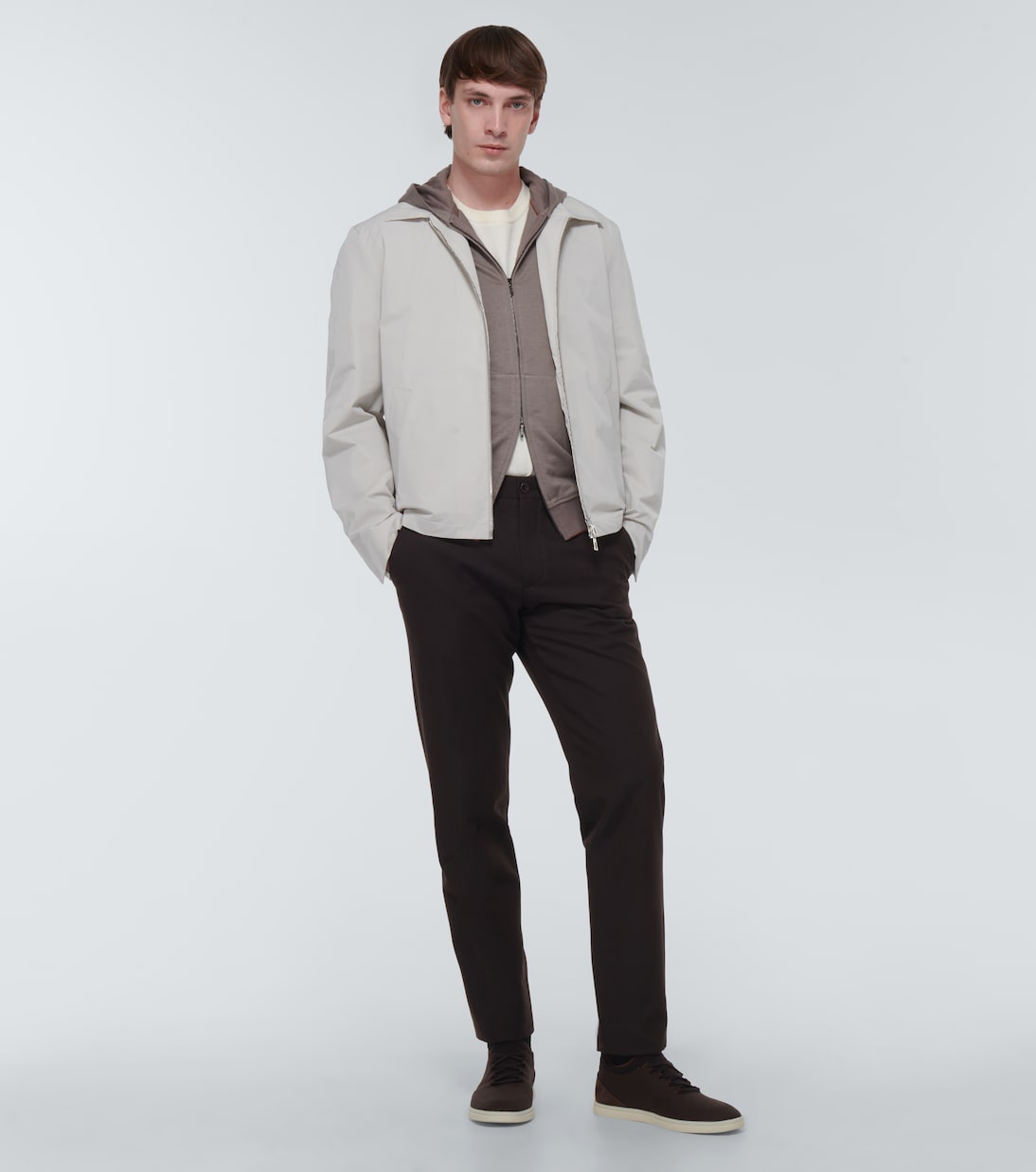 Sudadera Cairns de algodón y lino | Loro Piana