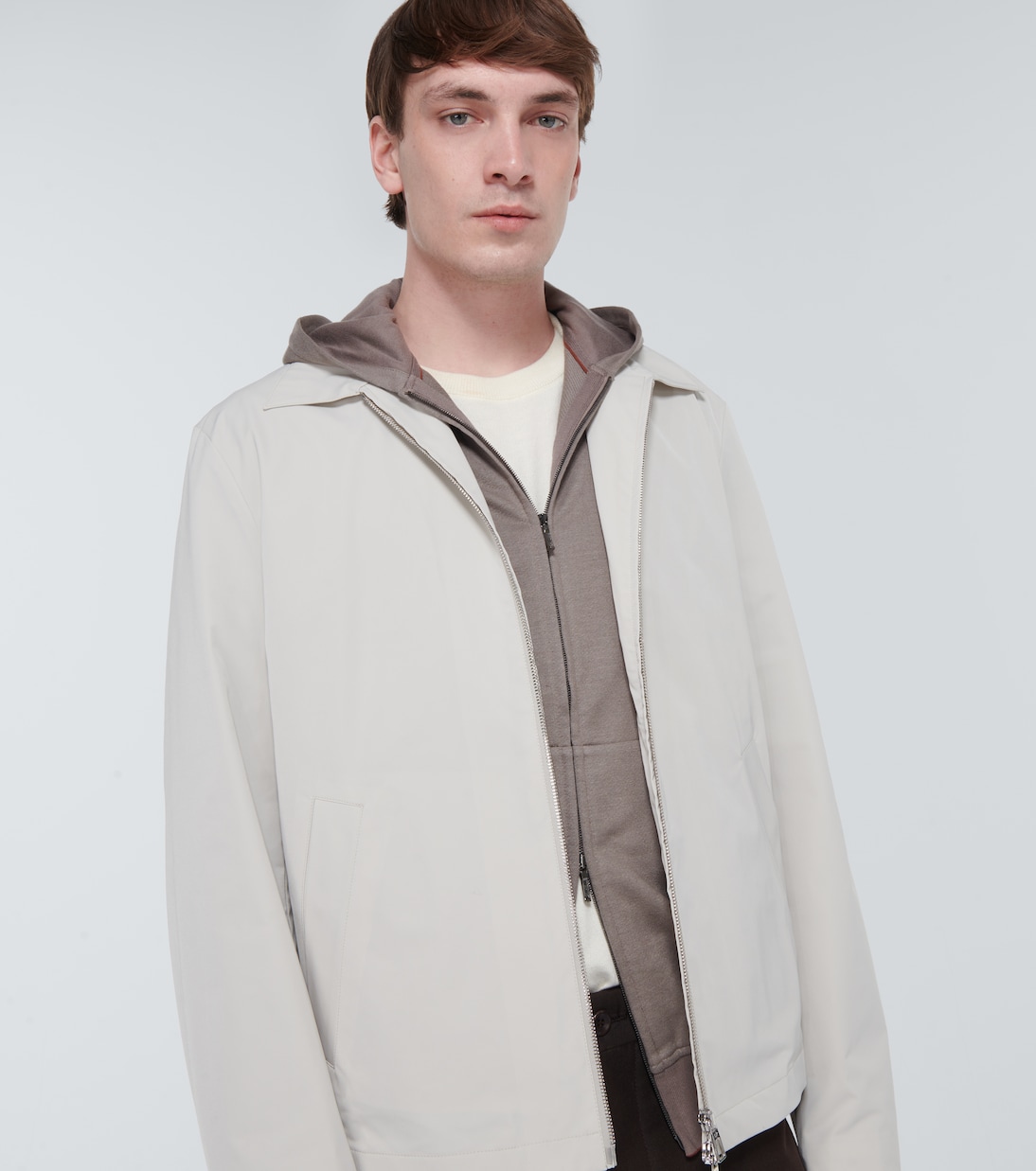 Sudadera Cairns de algodón y lino | Loro Piana