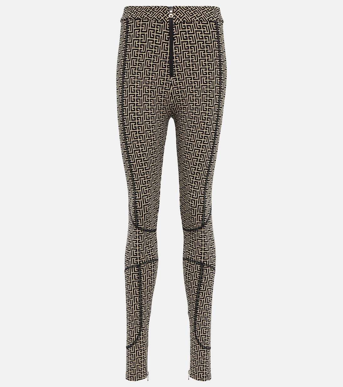 Leggings de punto con monograma | Balmain