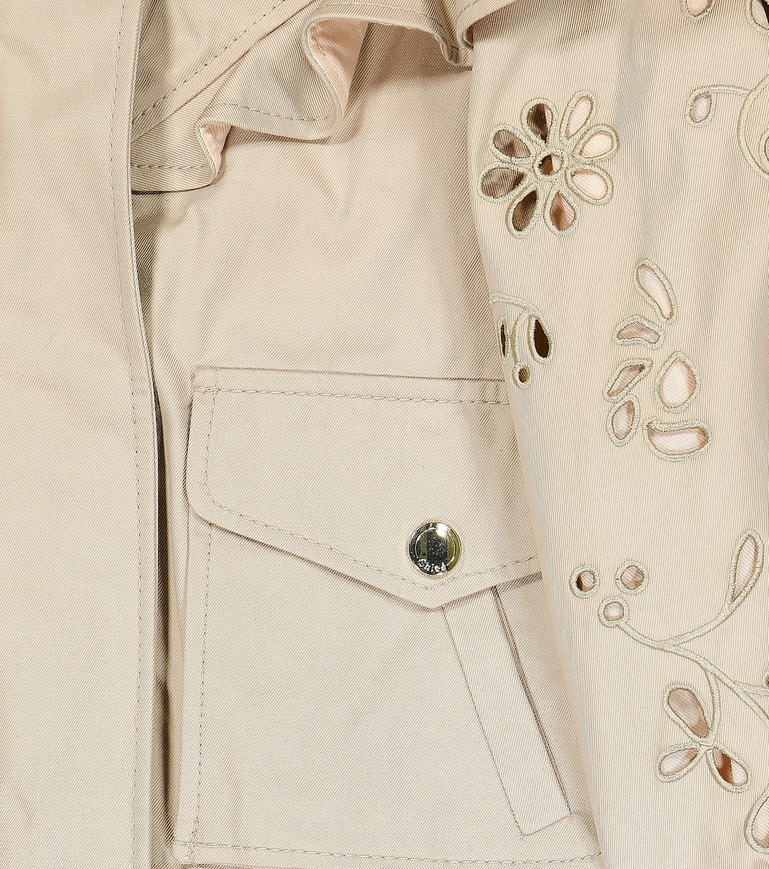 Jacke aus Baumwolle | Chloé Kids
