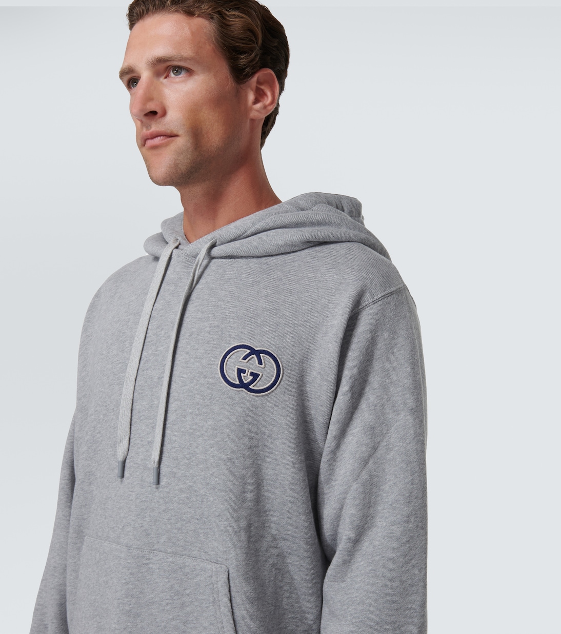Sudadera en punto de algodón con GG | Gucci