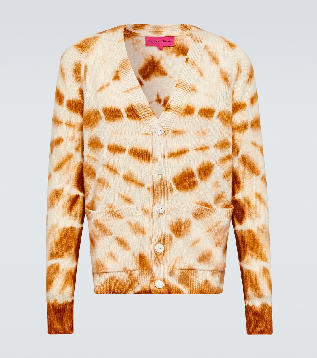 Cárdigan de lino y algodón tie-dye | The Elder Statesman