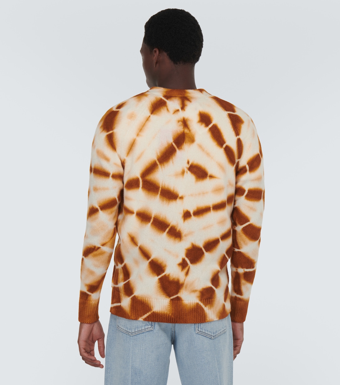Cárdigan de lino y algodón tie-dye | The Elder Statesman