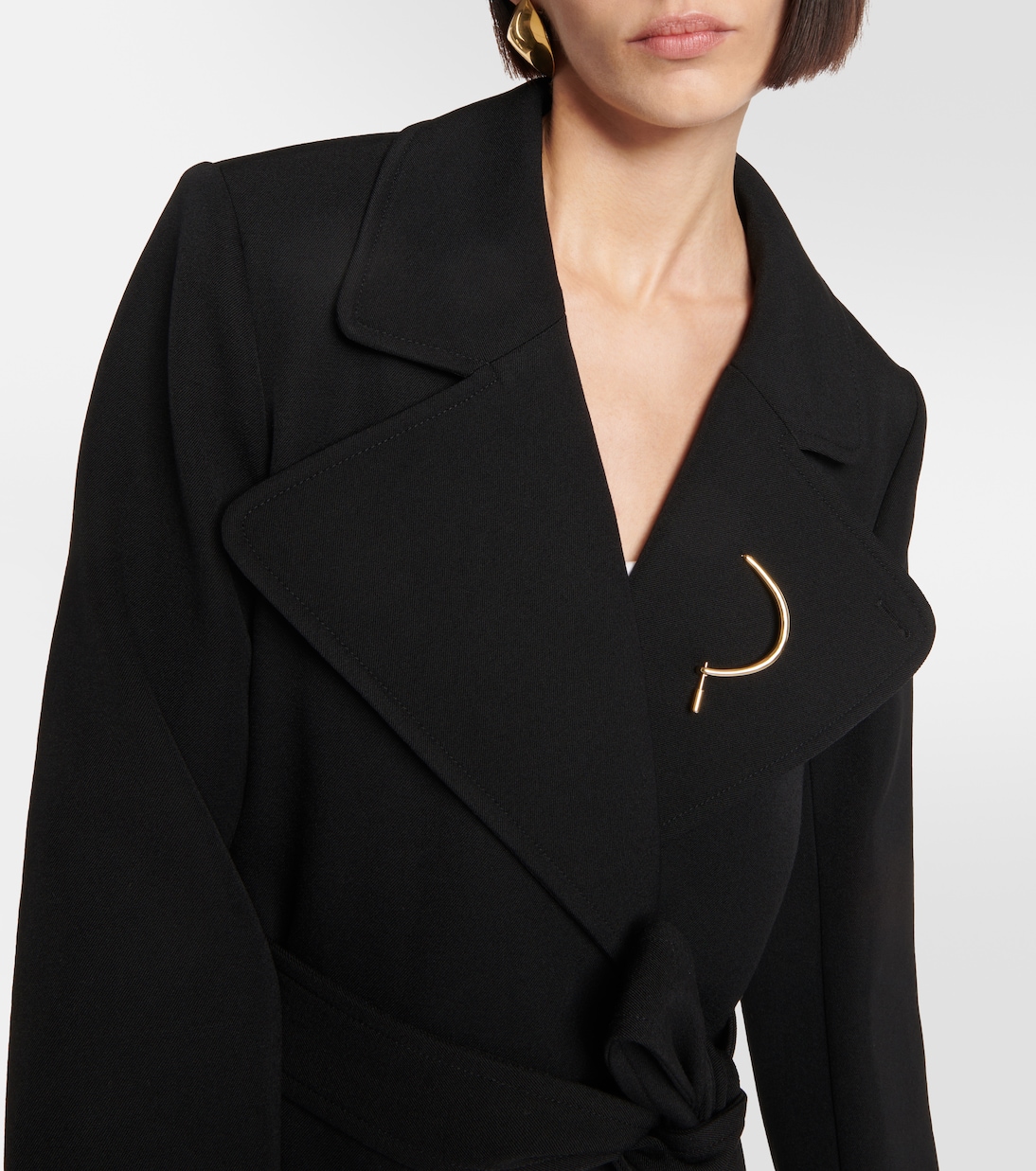 Double-breasted wool coat | Chloé