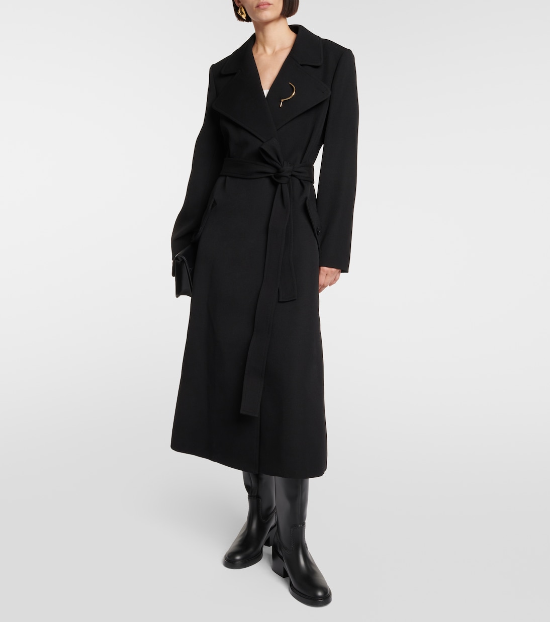 Double-breasted wool coat | Chloé