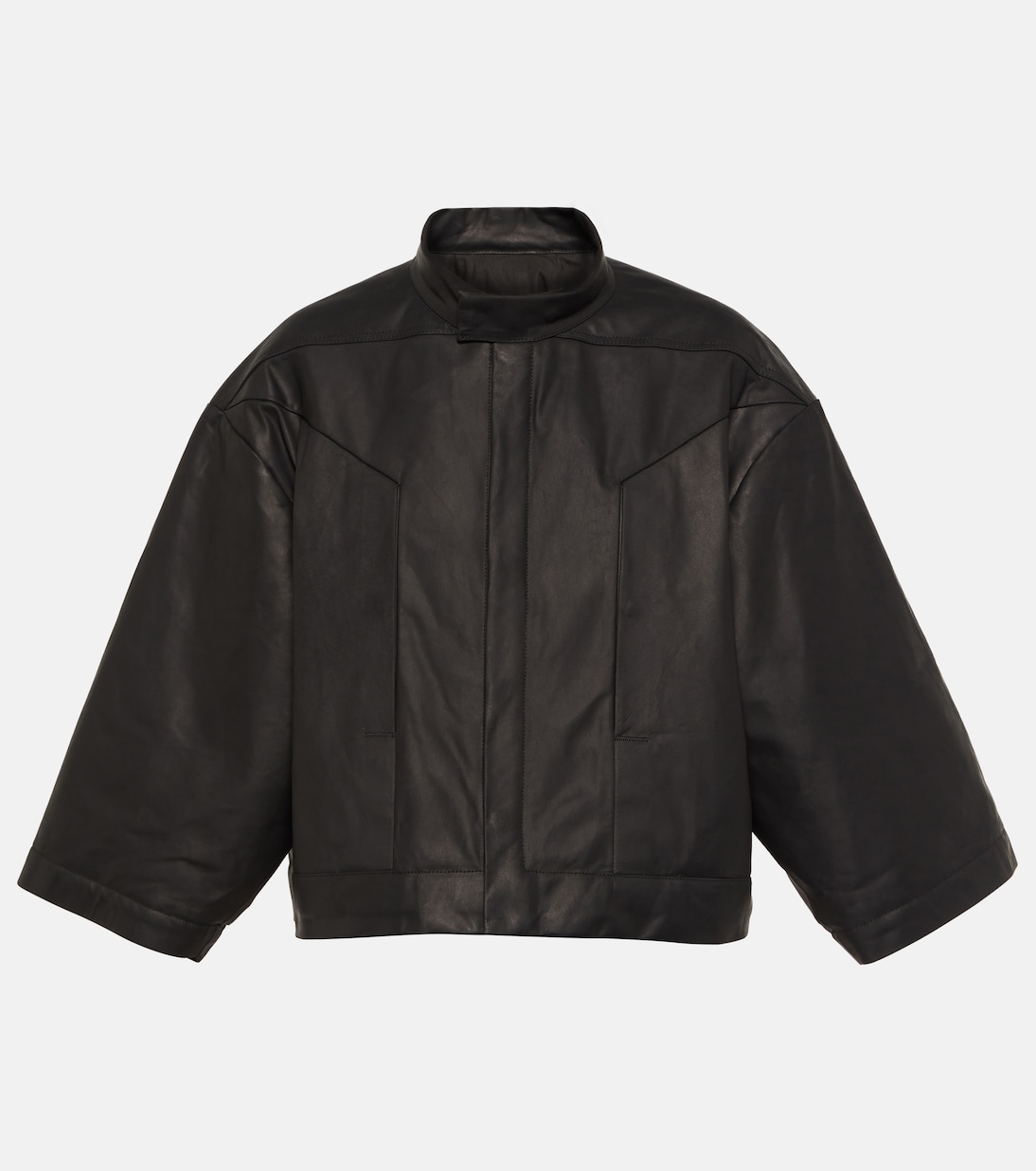 Chaqueta de piel cropped | Rick Owens