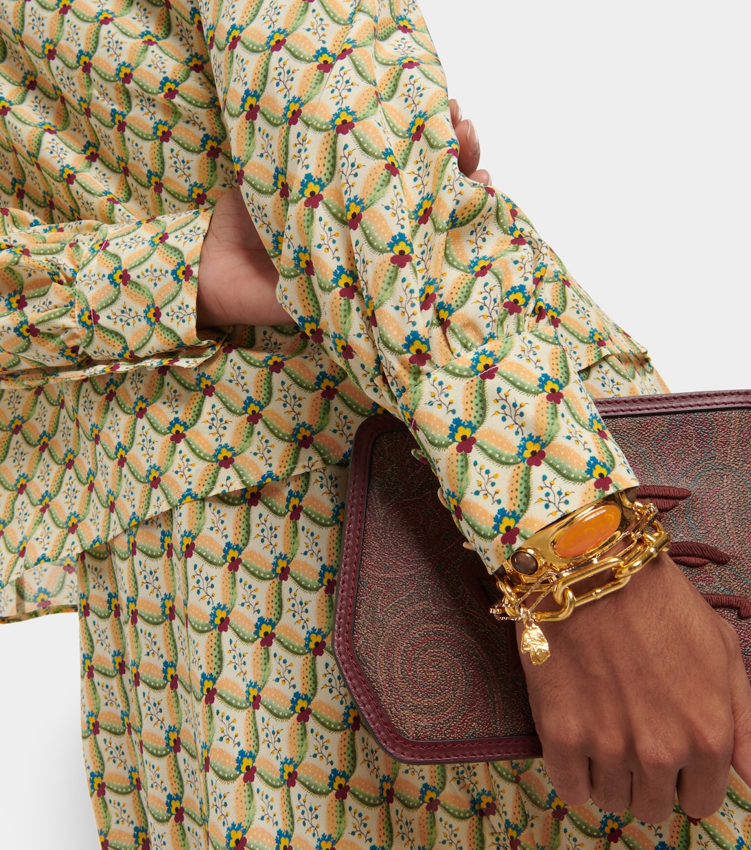 Camicia in crêpe de chine di seta | Etro
