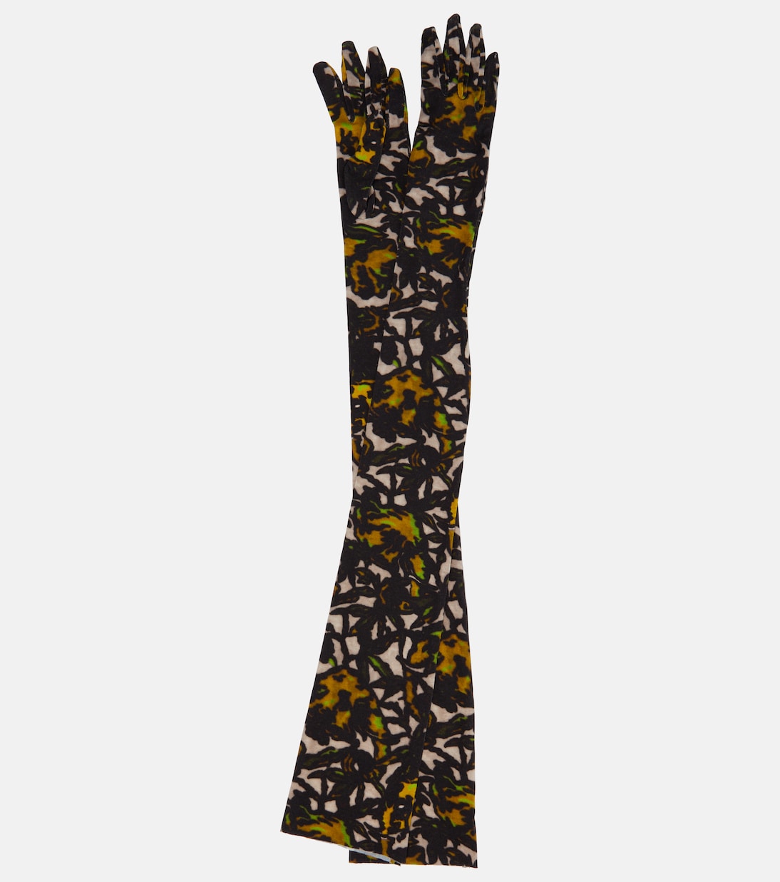 Printed gloves | Dries Van Noten