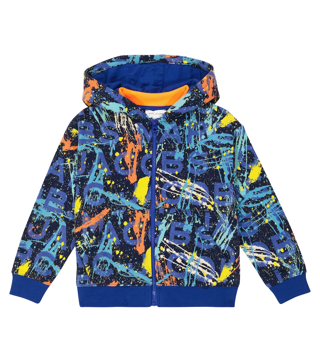 Felpa con cappuccio in misto cotone | Marc Jacobs Kids
