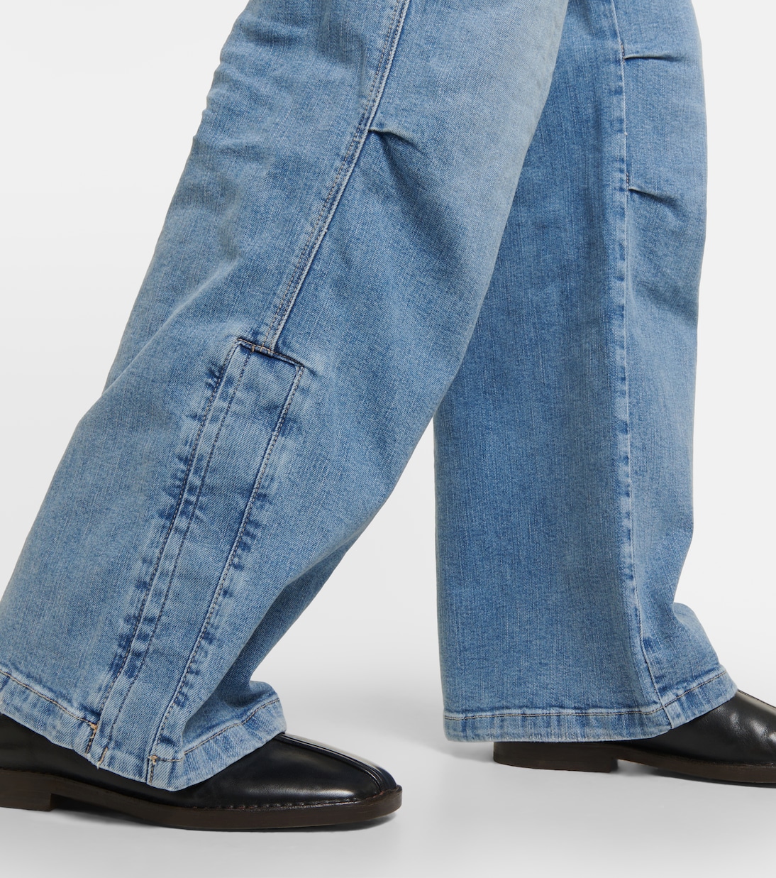 Jean cargo ample à taille haute | AG Jeans