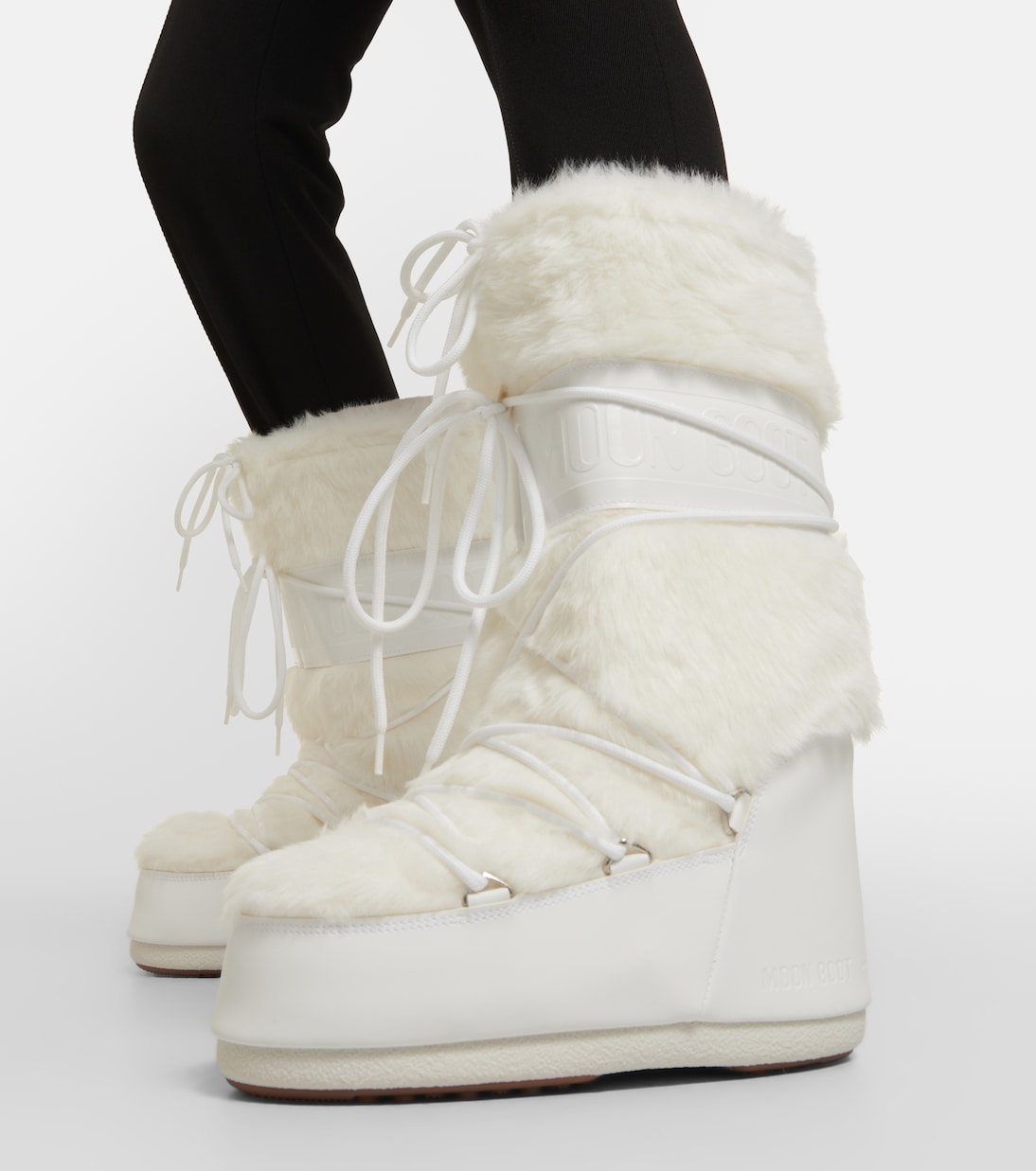 Botas de nieve Icon con pelo sintético | Moon Boot