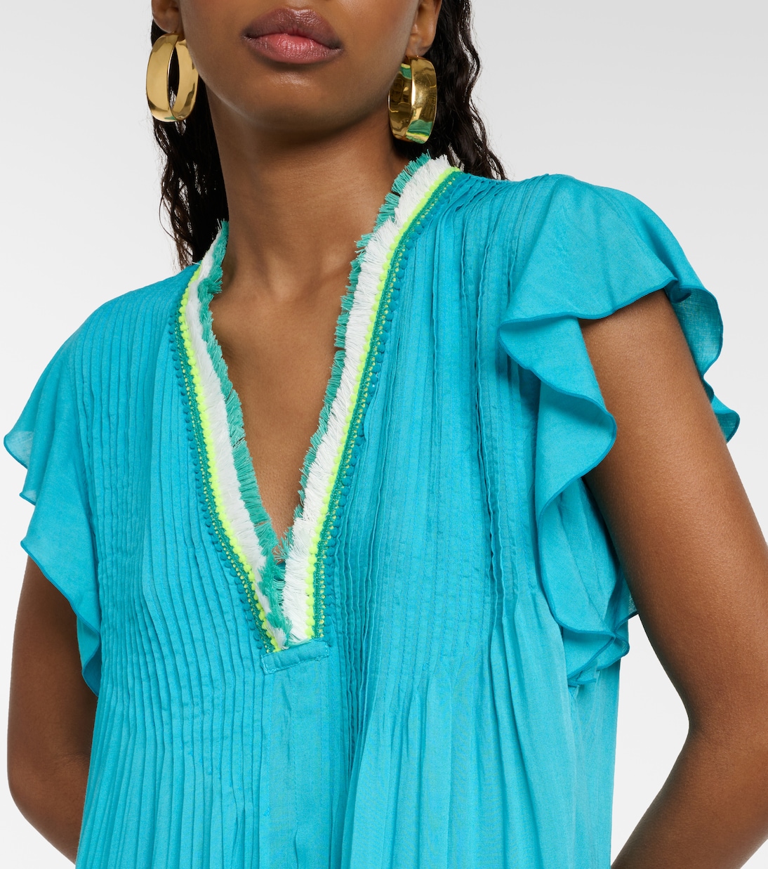 Sasha ruffle-trimmed minidress | Poupette St Barth