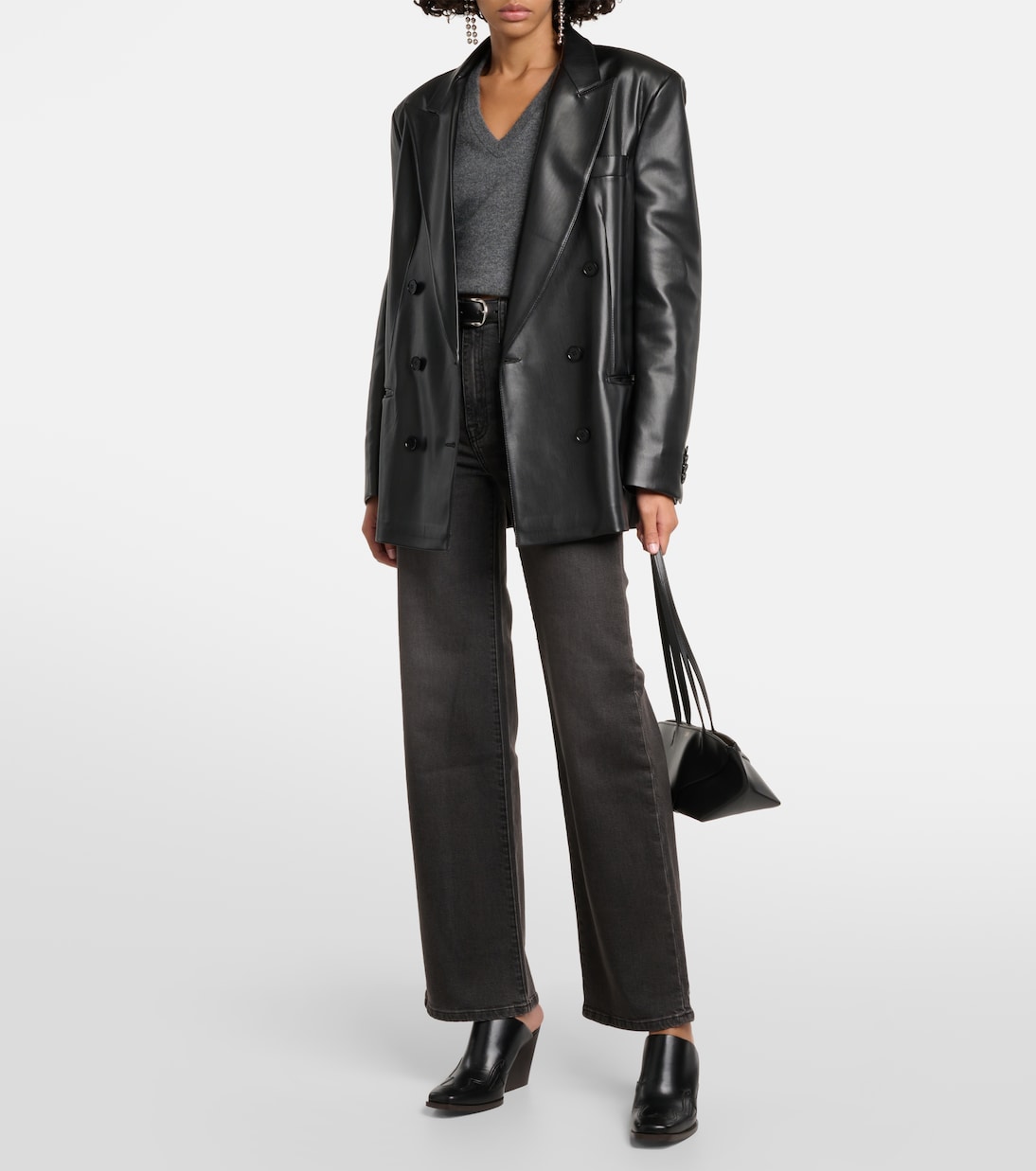 Le Jane Wide high-rise wide-leg jeans | Frame