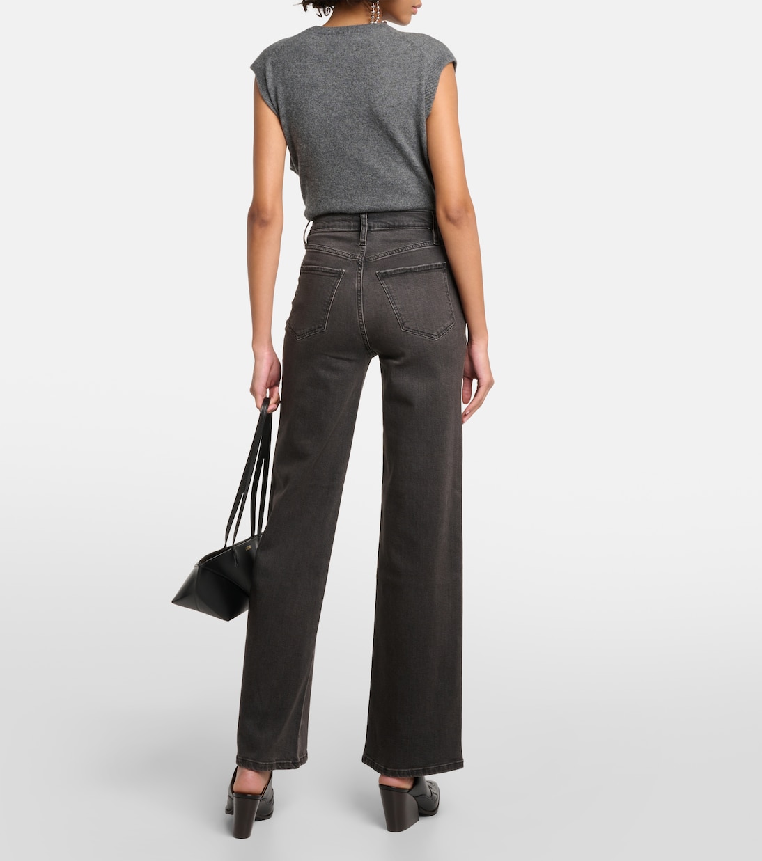 Le Jane Wide high-rise wide-leg jeans | Frame