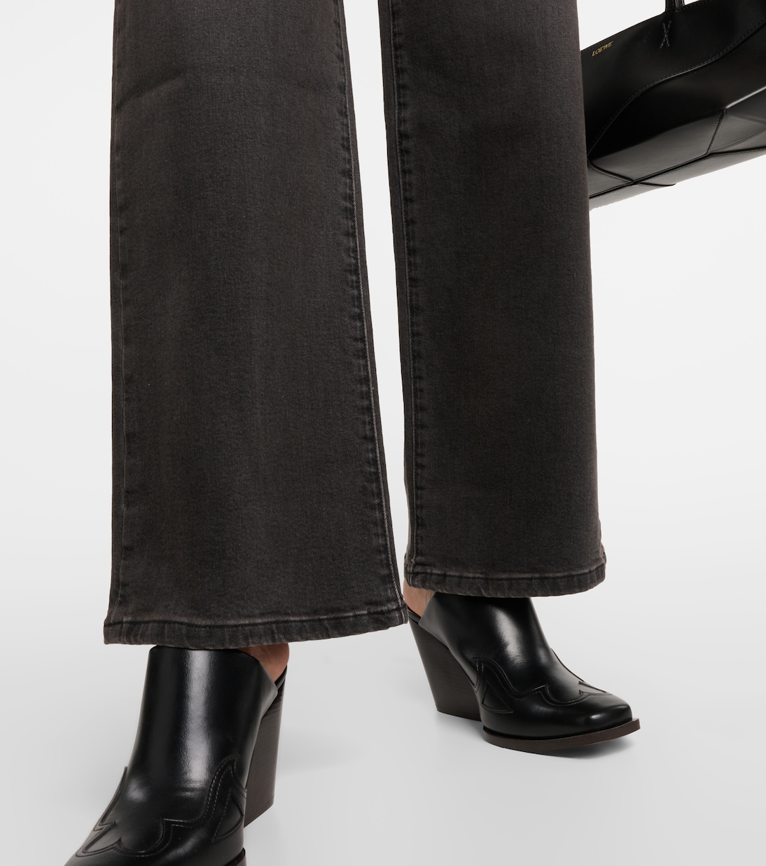 Le Jane Wide high-rise wide-leg jeans | Frame