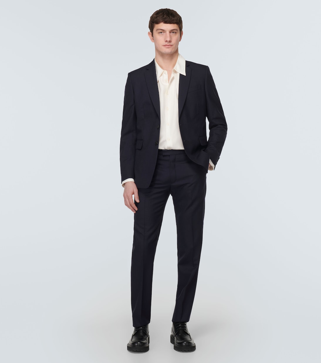 Single-breasted wool suit | Dries Van Noten