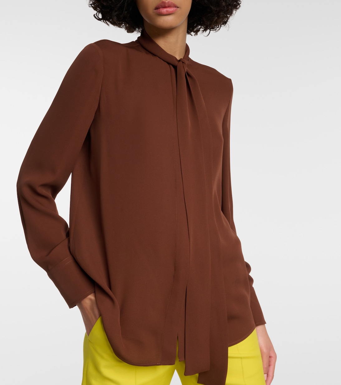 Bluse aus Seiden-Georgette | Valentino