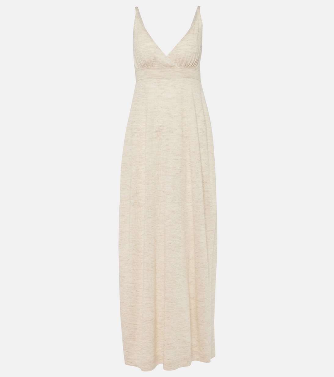 Vestido Mid Loro Piana en Cachemira, Lino y Seda para Jóvenes Elegantes