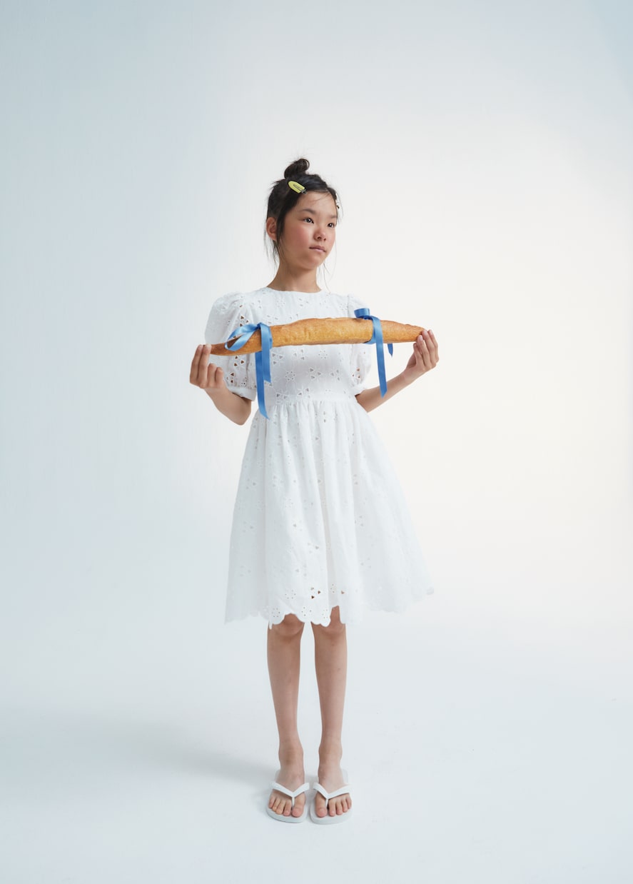 Robe Abbott en coton mélangé | The New Society