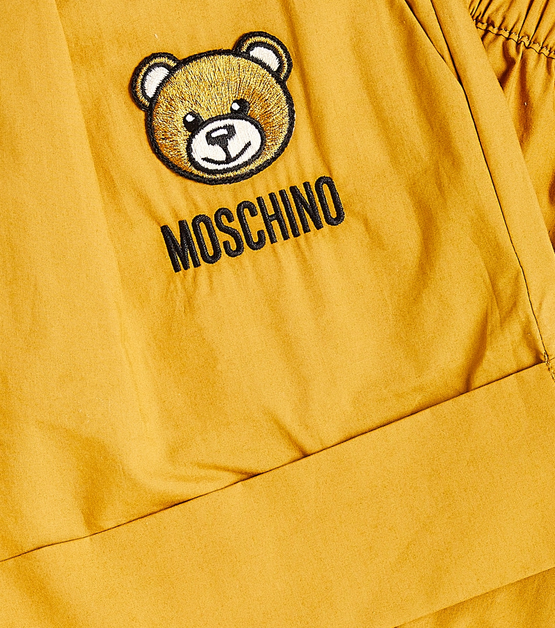 Short Teddy Bear à taille haute en coton | Moschino Kids