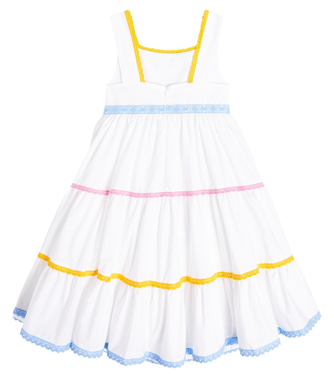 Tiered cotton dress | Patachou