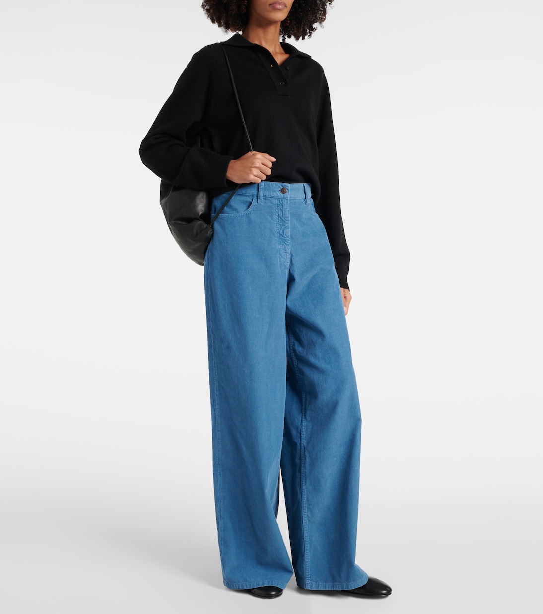Weite Hose Chan aus Baumwoll-Cord | The Row