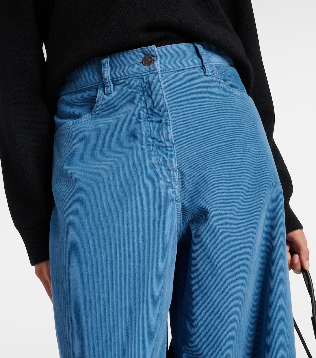 Weite Hose Chan aus Baumwoll-Cord | The Row