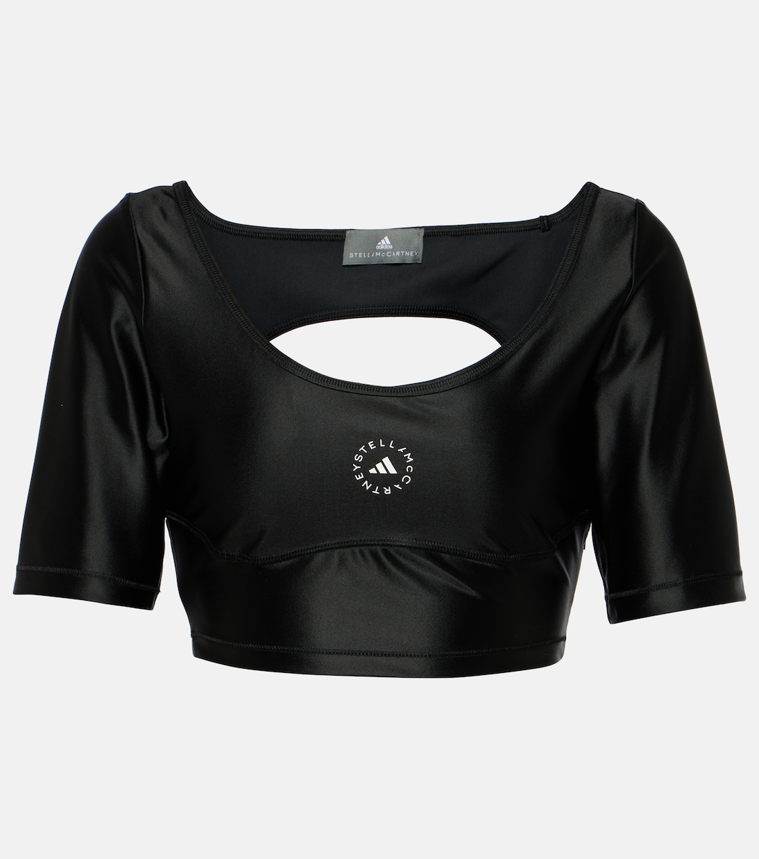 Crop top técnico con logo | Adidas by Stella McCartney
