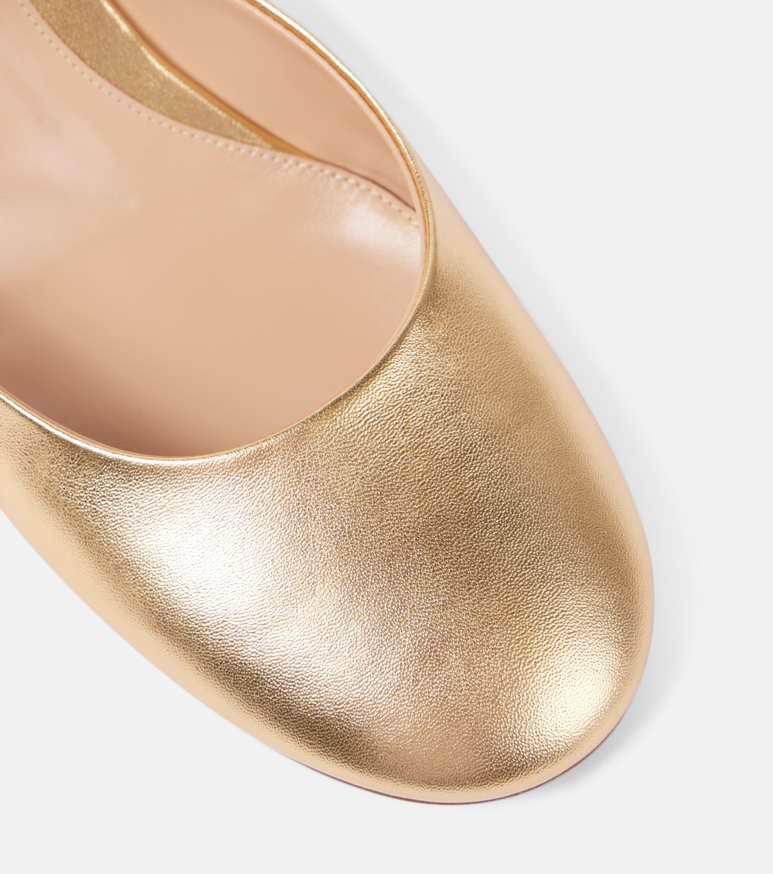 Mules Tivoli 45 in pelle metallizzata | Gianvito Rossi