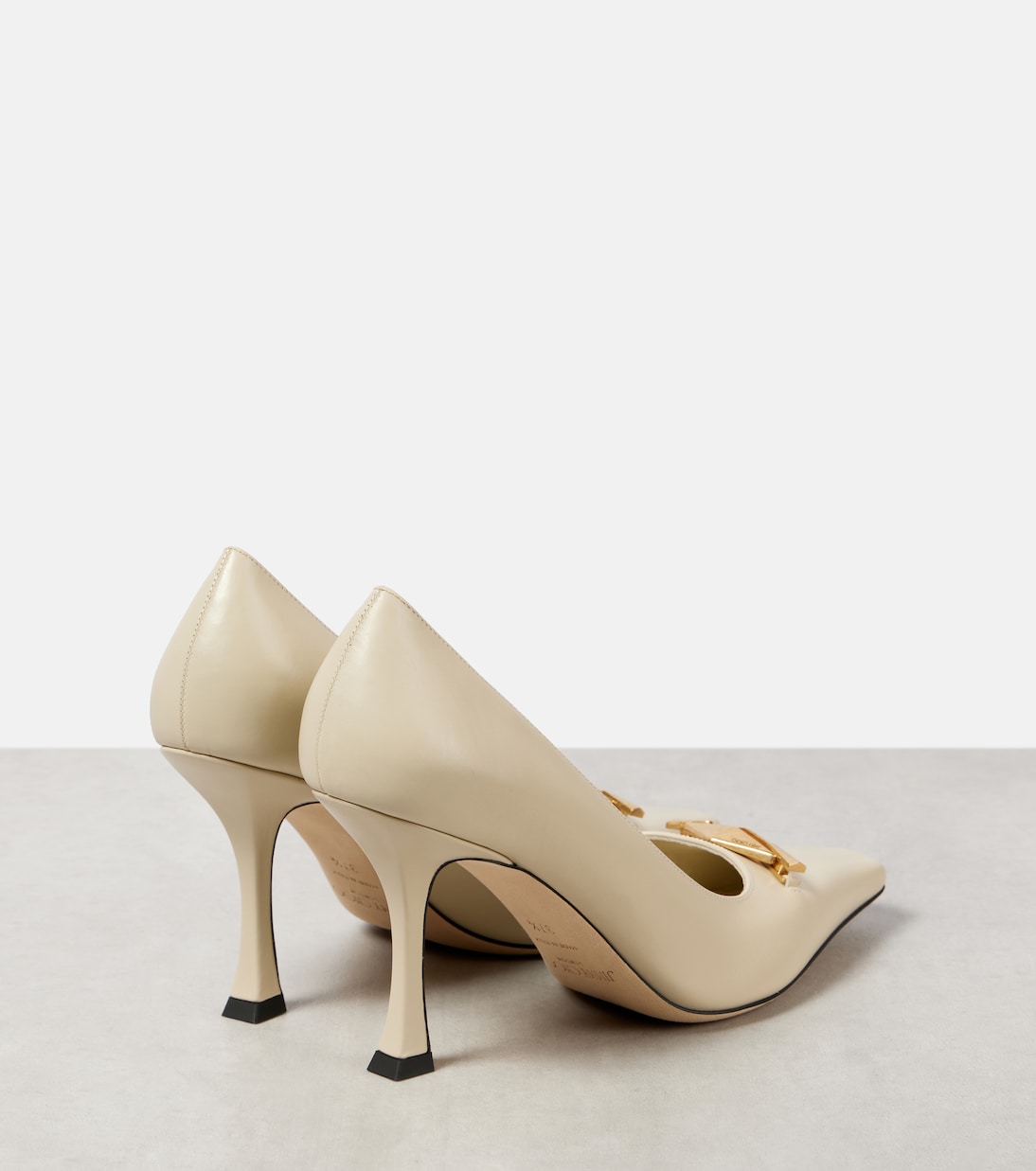 Escarpins Ryker 90 en cuir à ornements | Jimmy Choo