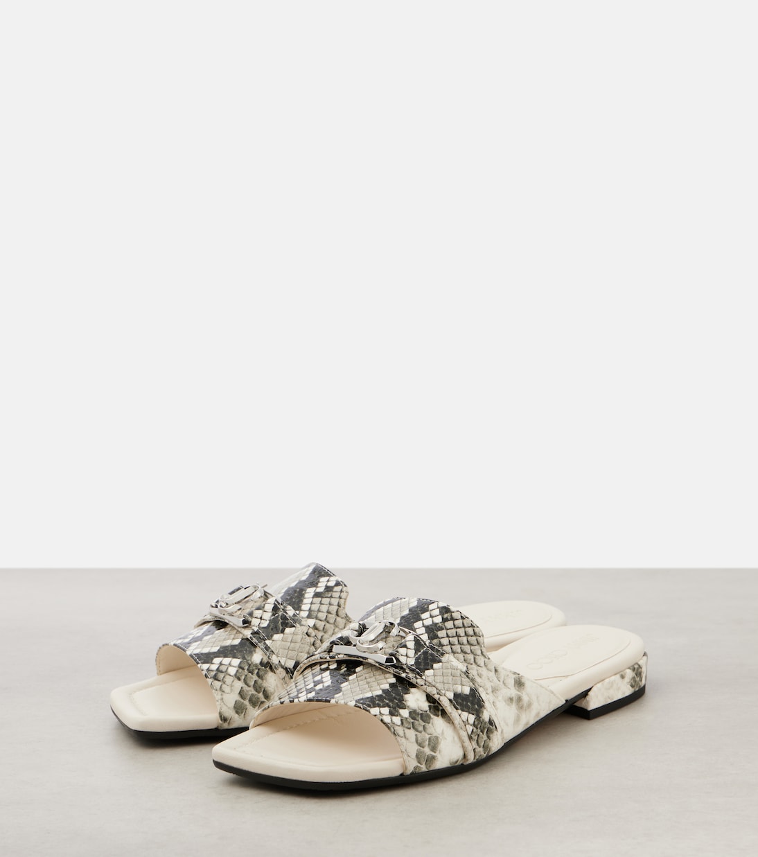 Pantoletten Nako aus Leder | Jimmy Choo