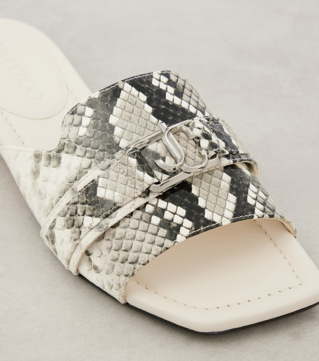 Pantoletten Nako aus Leder | Jimmy Choo