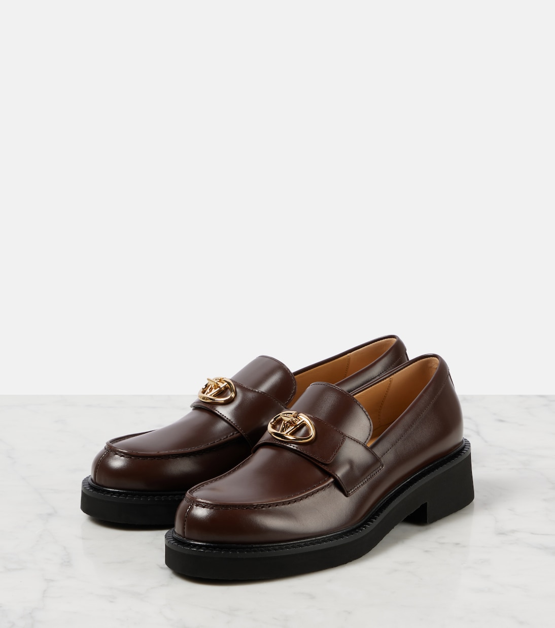 Loafers VLogo Locker aus Leder | Valentino Garavani