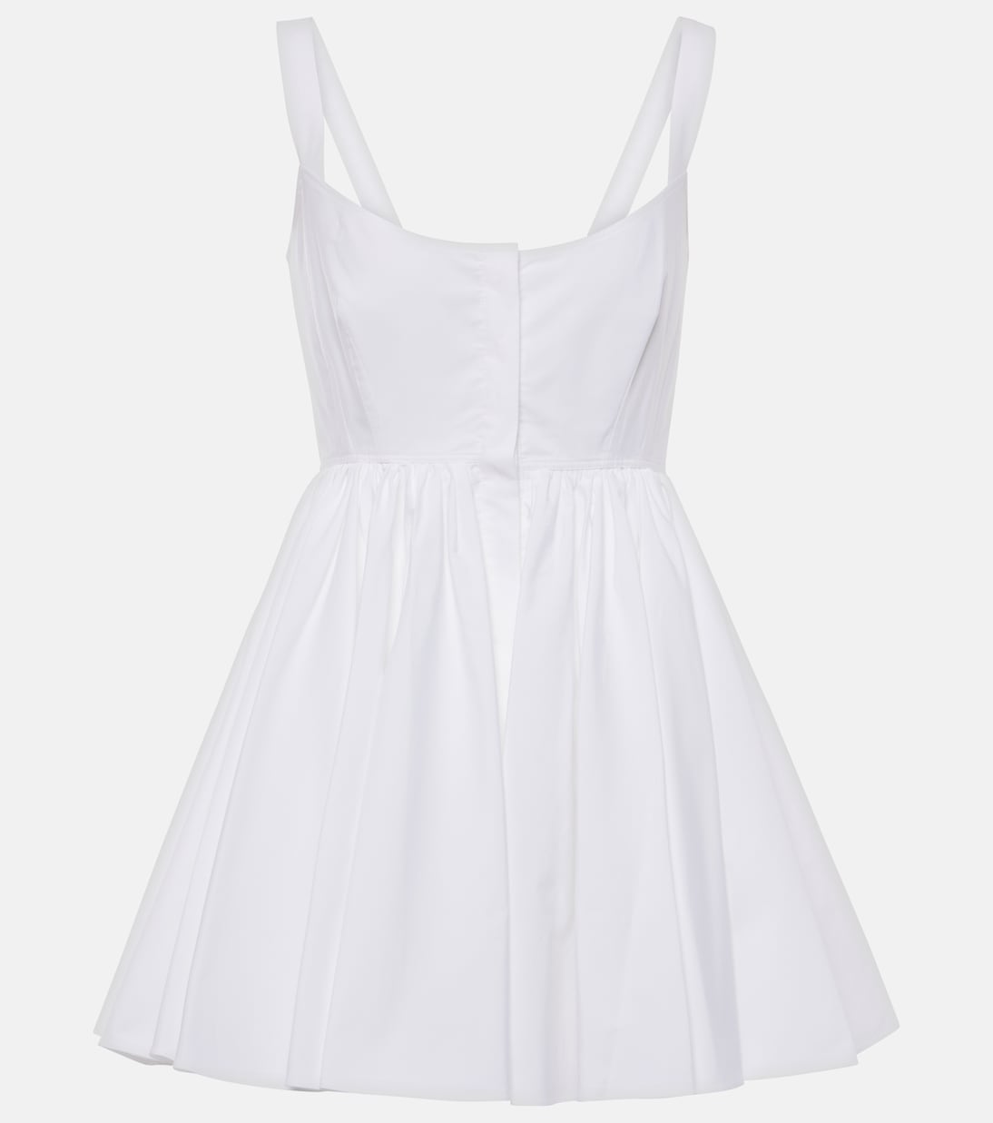 Vestido Juvenil Alaïa en Popelina de Algodón, Estilo Skater