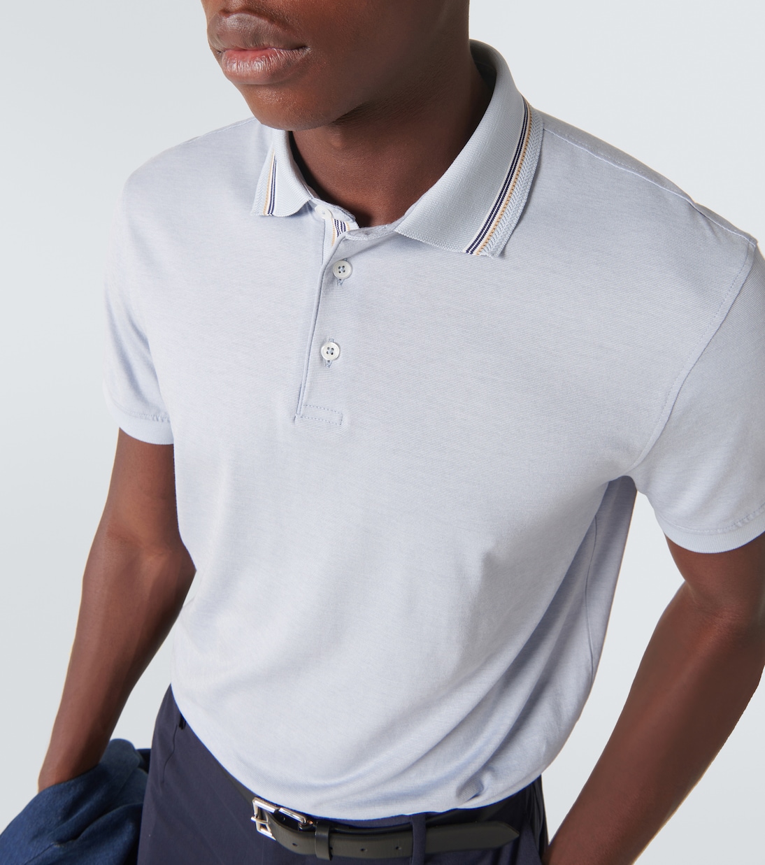Polo Dominic de mezcla de algodón | Orlebar Brown