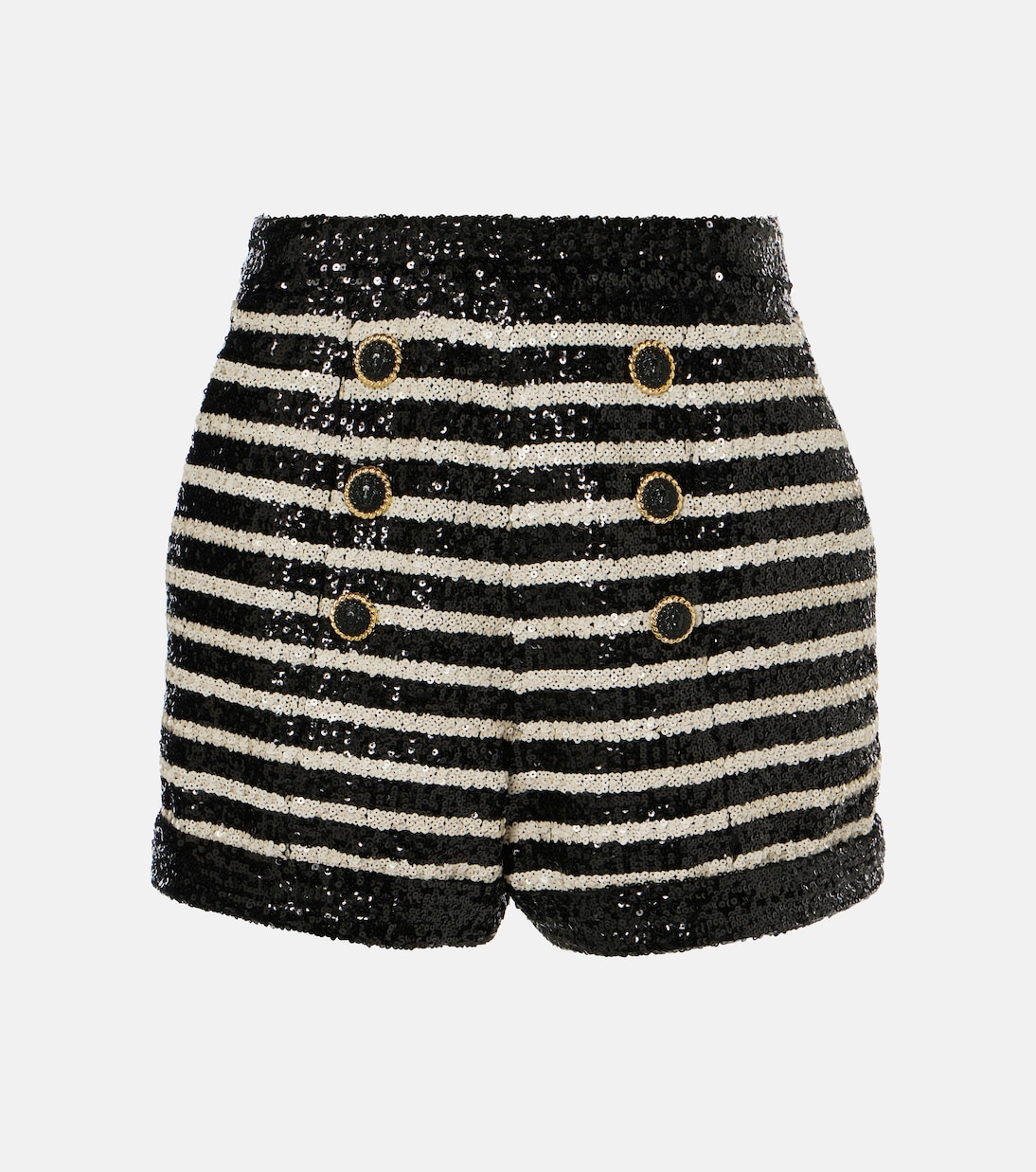 Short rayé à sequins | Balmain