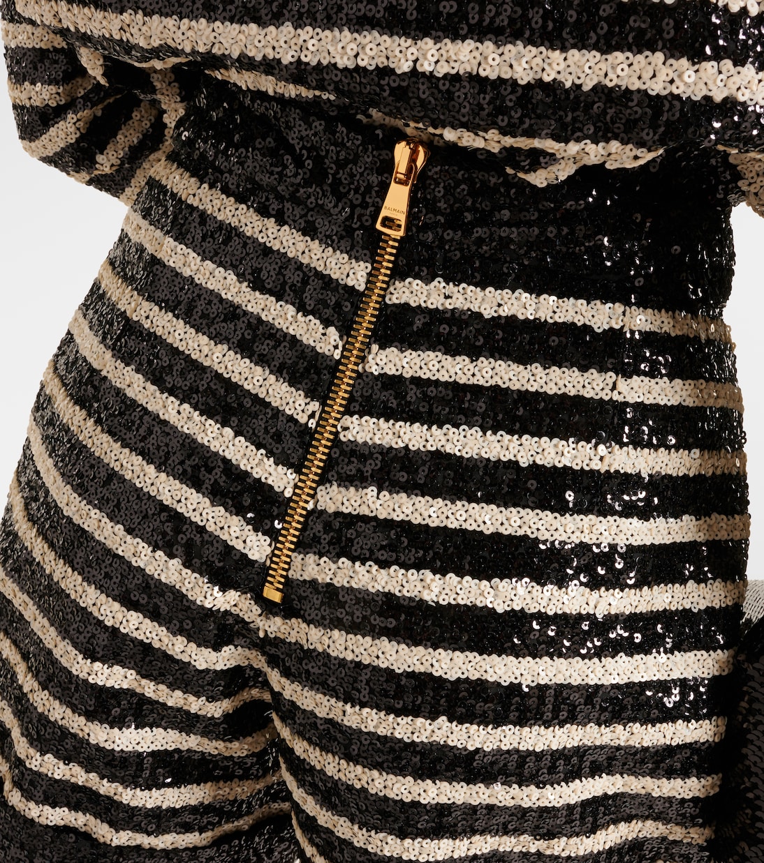 Short rayé à sequins | Balmain