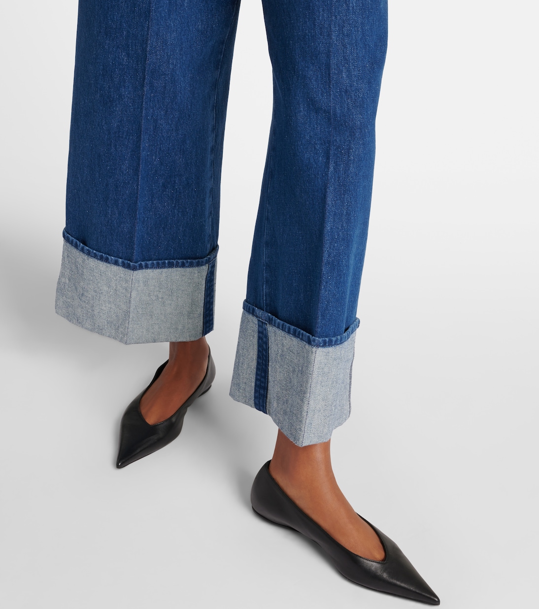 Cropped Wide-Leg Jeans | Patou