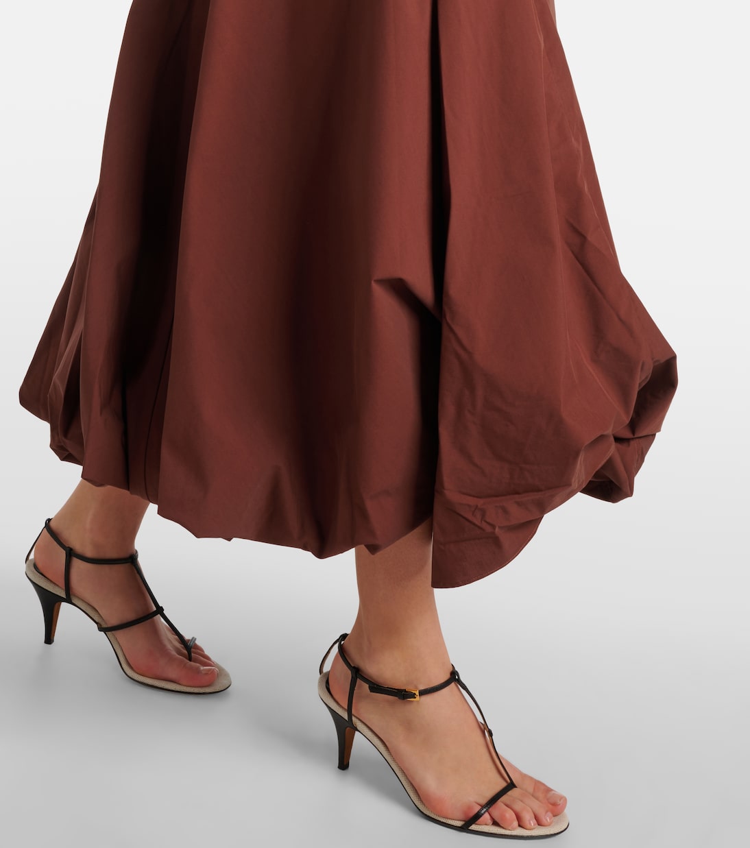 Robe midi Olivia en coton mélangé | Simkhai