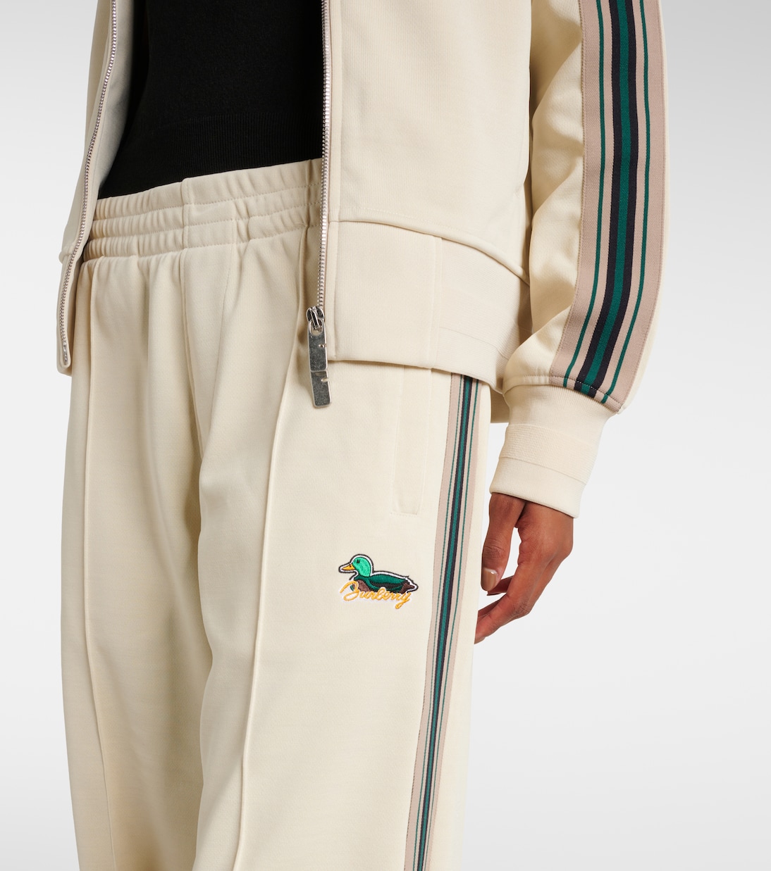 Logo jersey track pants | Burberry