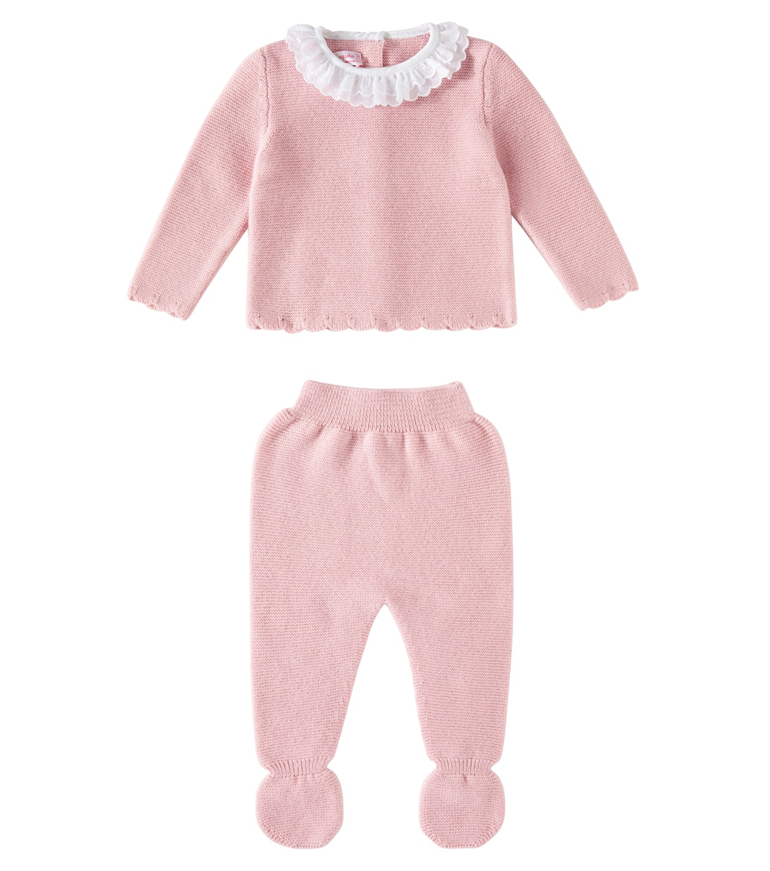 Baby Set Amaya aus Cardigan und Hose | La Coqueta