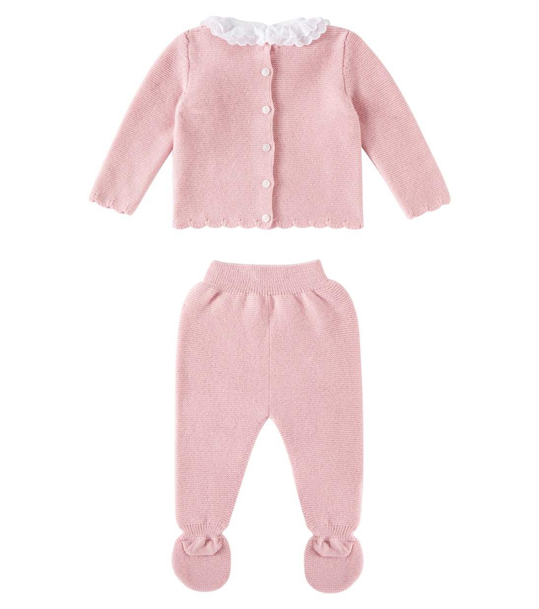 Baby Set Amaya aus Cardigan und Hose | La Coqueta