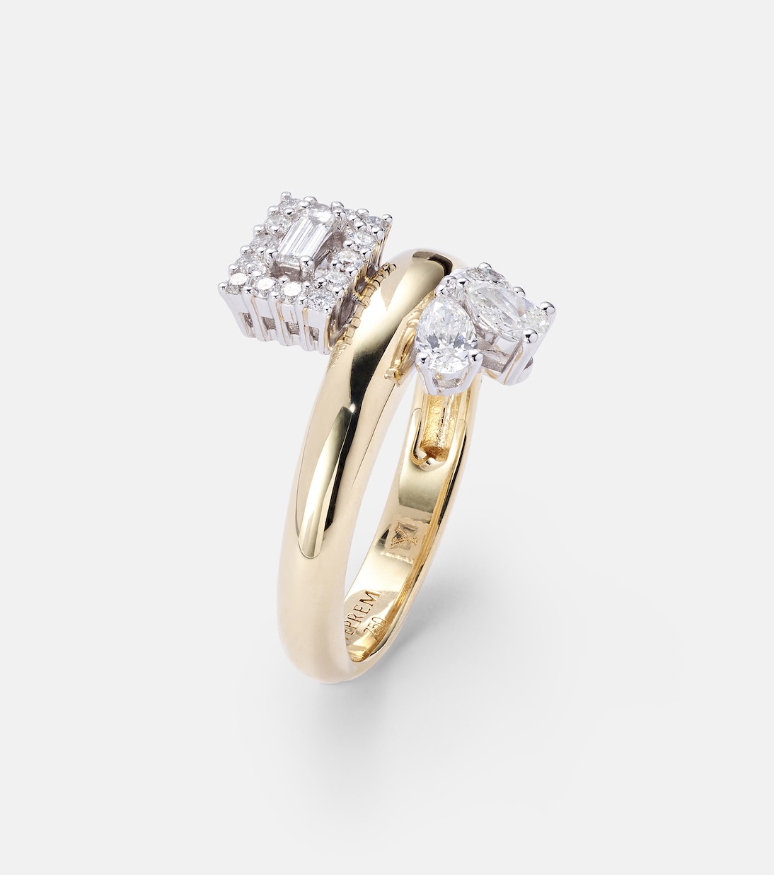 Bague Golden Strada en or 18 ct et diamants | Yeprem