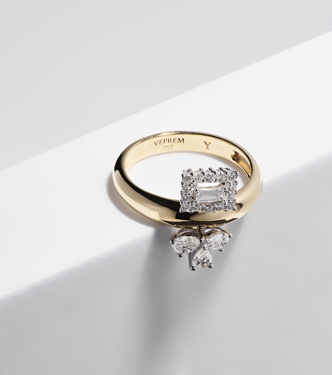 Bague Golden Strada en or 18 ct et diamants | Yeprem