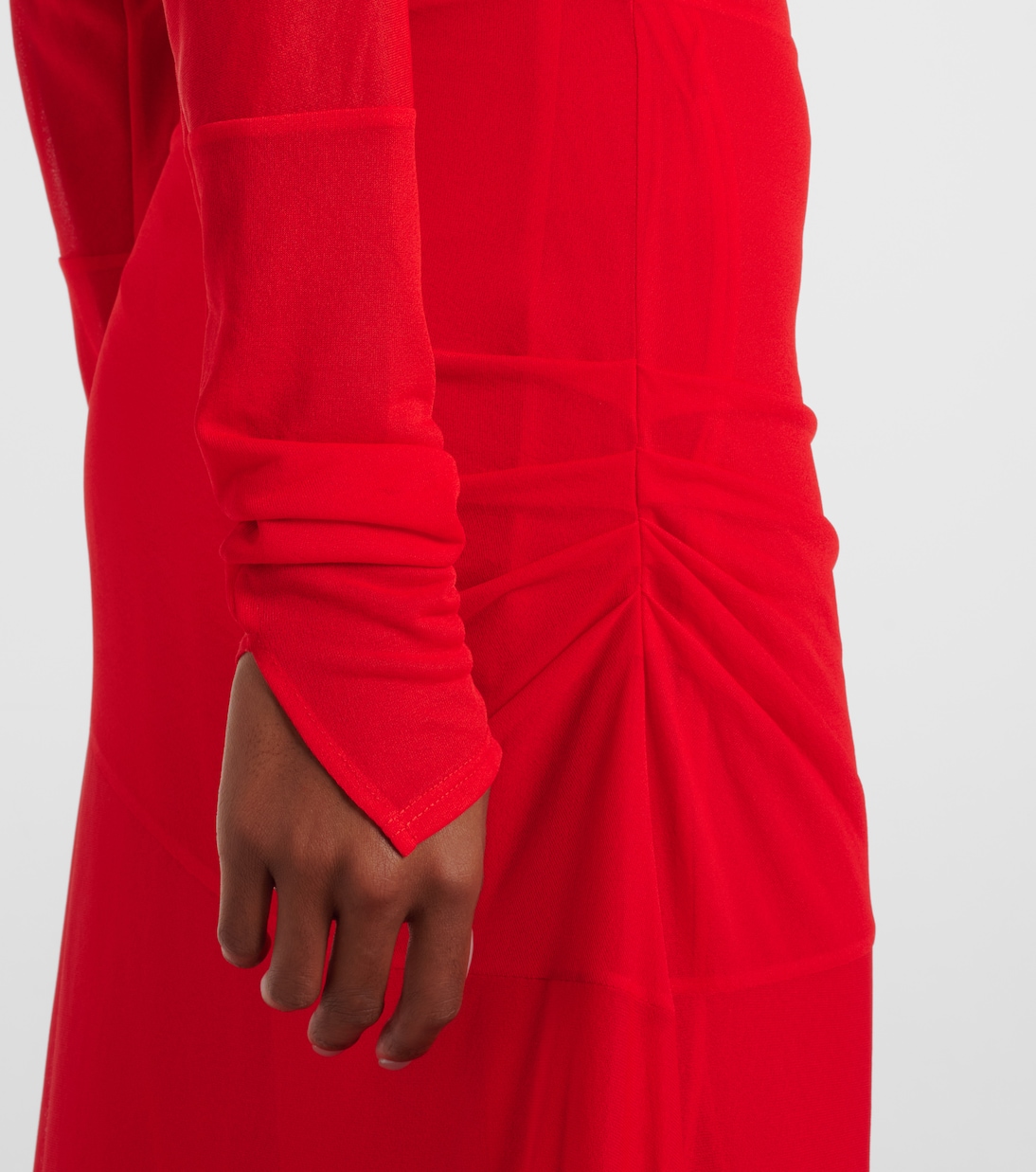 Robe longue Paula en crêpe | Proenza Schouler