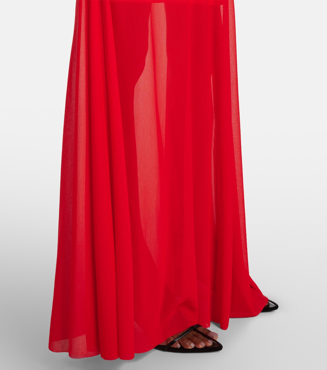 Robe longue Paula en crêpe | Proenza Schouler