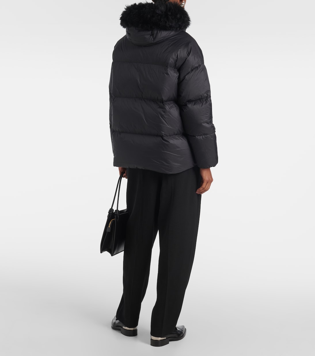 Piumino con shearling | Yves Salomon