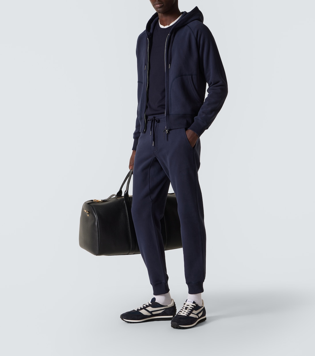 Cotton-blend jersey sweatpants | Tom Ford