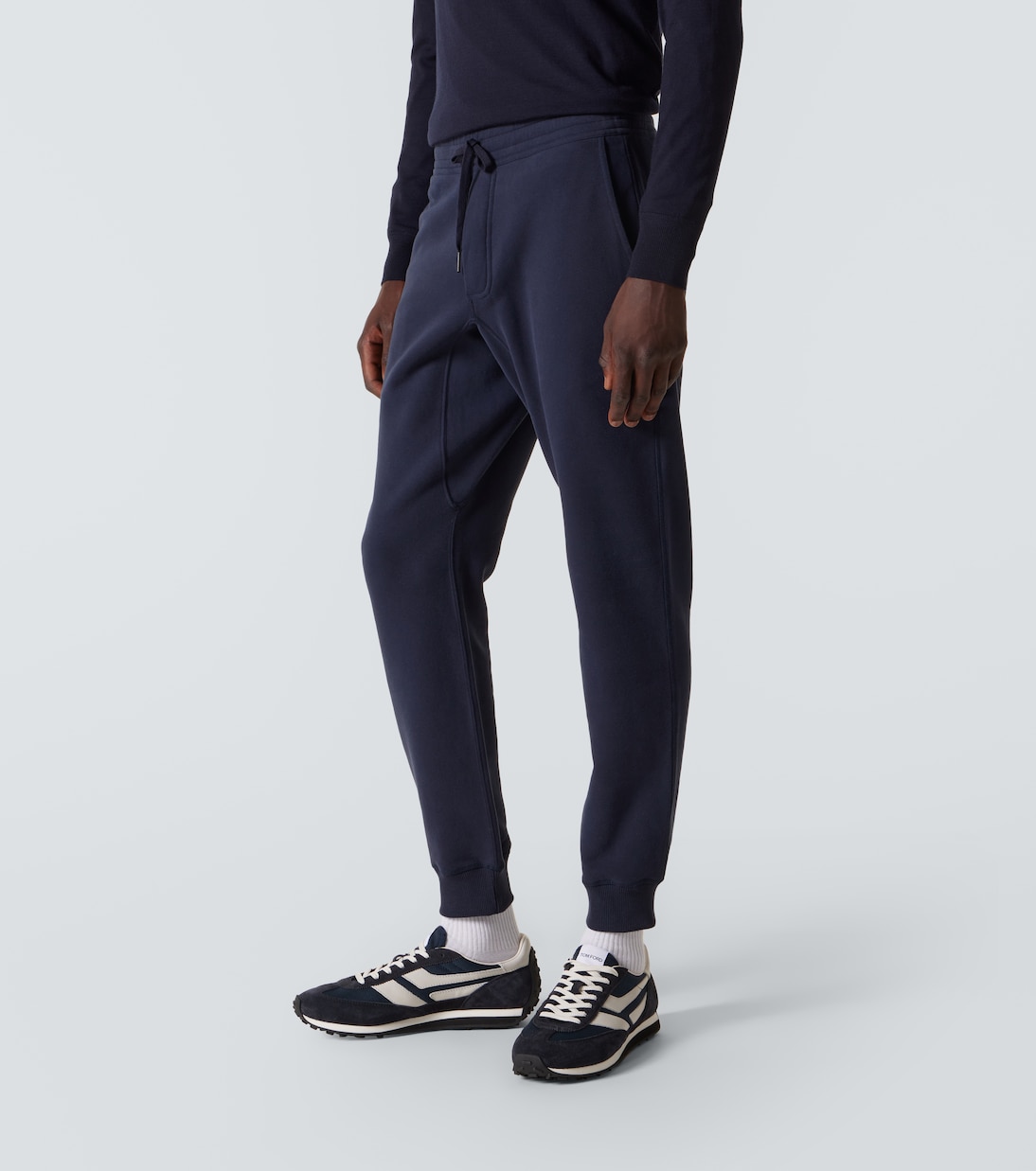 Cotton-blend jersey sweatpants | Tom Ford