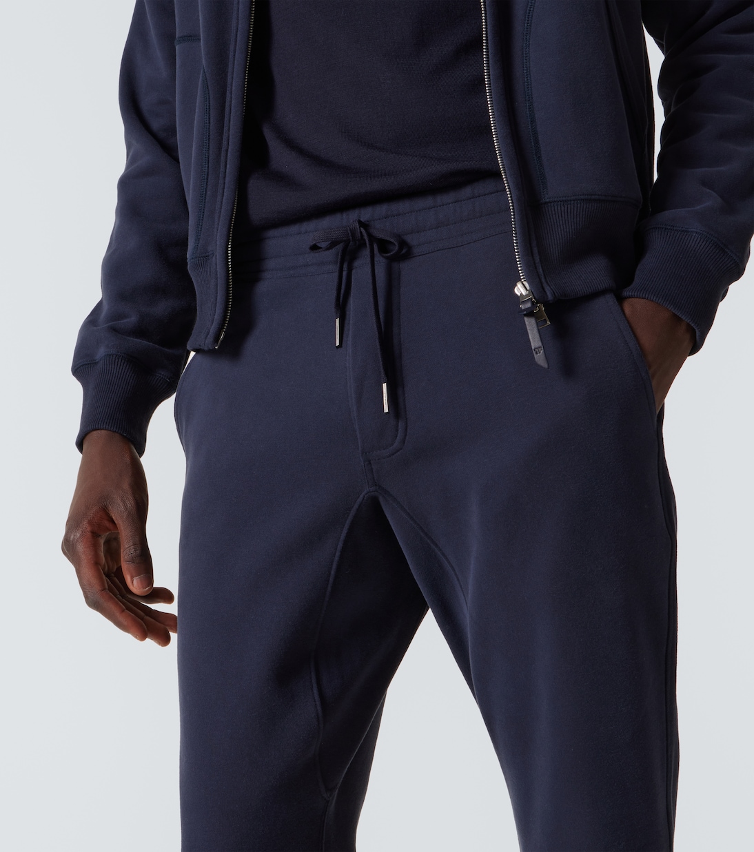 Cotton-blend jersey sweatpants | Tom Ford